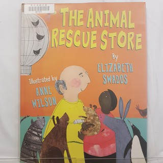 二手書📗英文繪本The Animal Rescue Store//Anne Wilson//動物