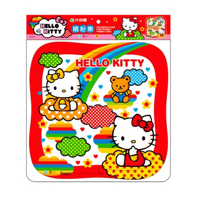 Hello Kitty繽紛樂拼圖(42片)