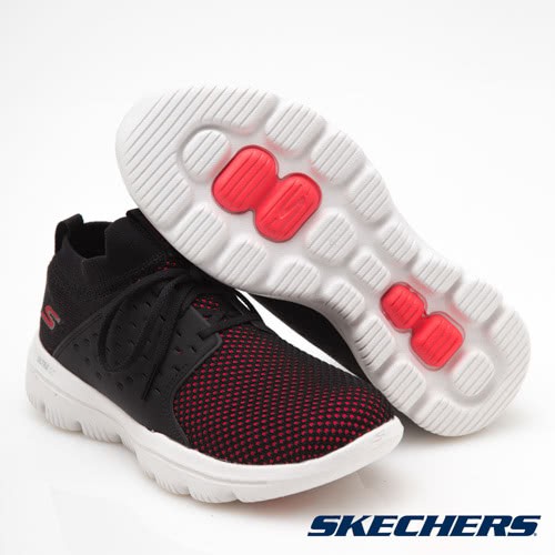 世偉運動精品* SKECHERS 15726-BKHP Go Walk Evolution 女健走鞋透氣瑜珈鞋墊| 蝦皮購物