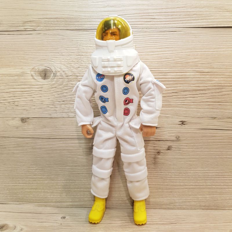 ⭐喔啦玩具店⭐美系 老玩具 NASA 太空人 1/6 12吋 人偶  可動人偶 美國太空人 玩具公仔