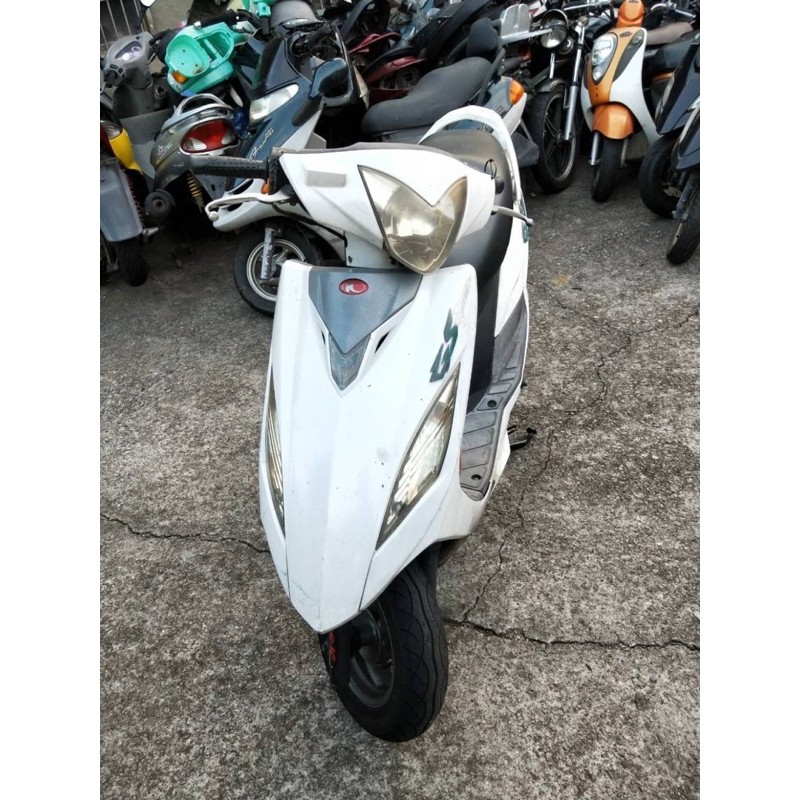 達成拍賣 光陽 G5 超5 中古零件車拆賣 後燈 椅子 CDI 整流器 油箱 鎖頭 後扶手 中柱 煞車總泵 歡迎詢問