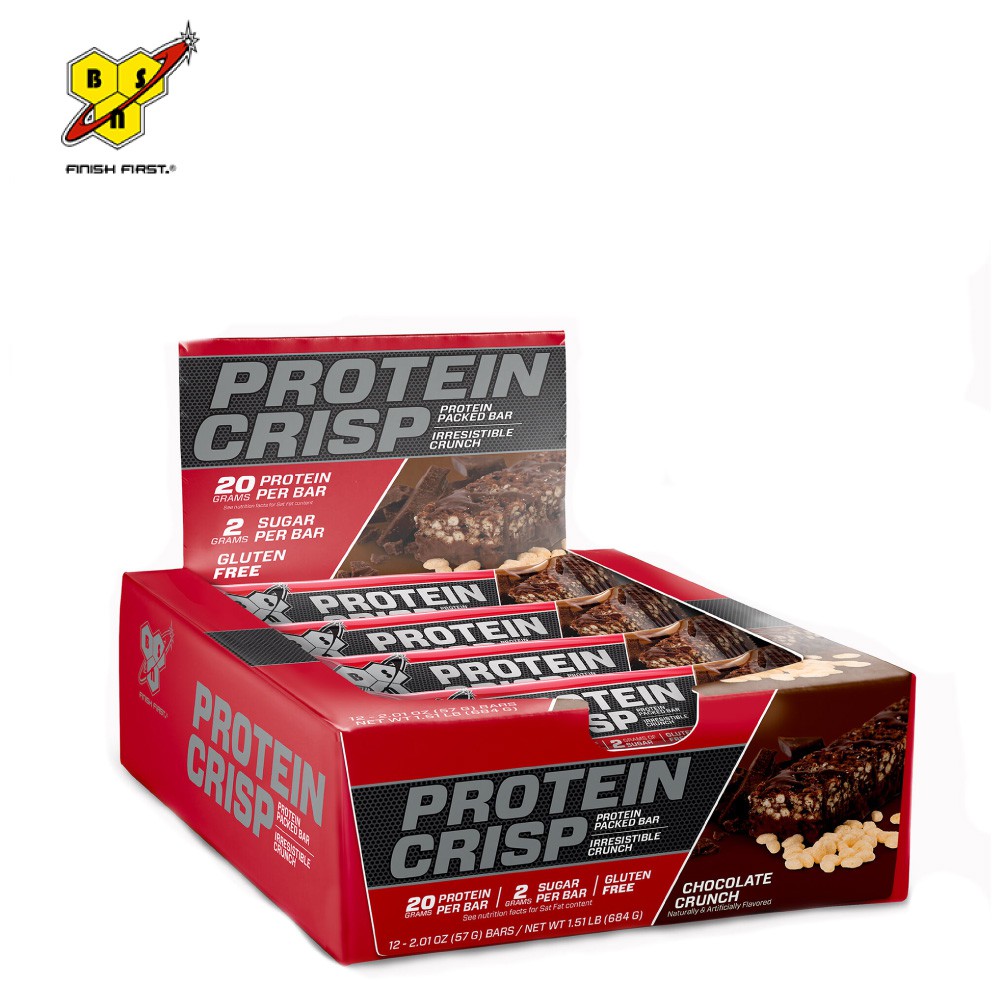 [美國BSN] Protein Crisp 蛋白酥脆棒 盒裝 乳清 高蛋白 Twinbrothers