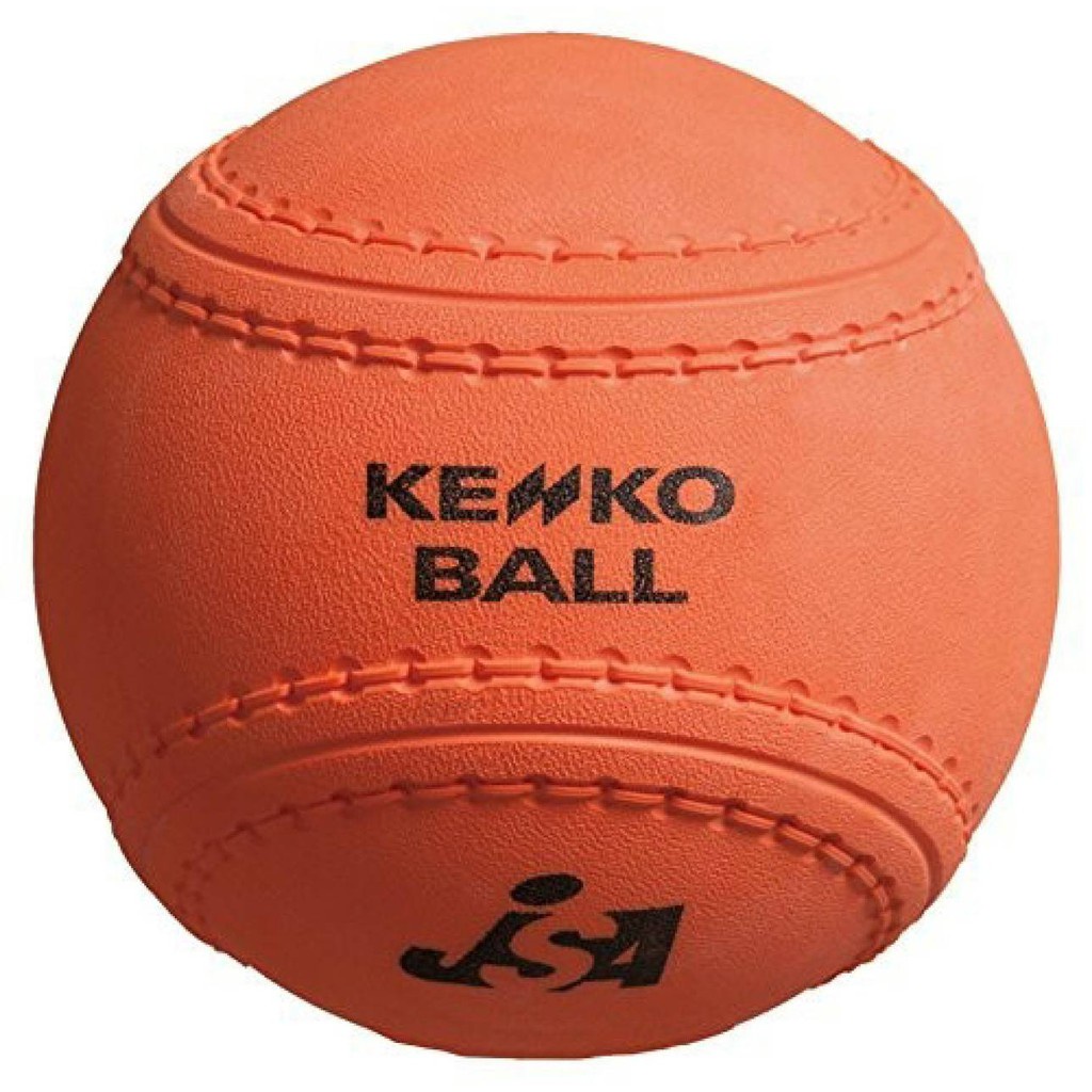 日本進口 日本製 KENKO JOYFUL 軟式壘球 比賽用球 (J3P-OR)總統杯 長青組用球