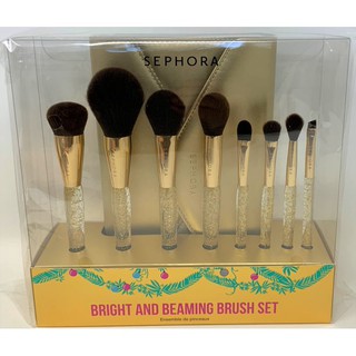 (現貨在台) Sephora bright and beaming 化妝刷具組／蜜粉刷／眼影刷／腮紅刷
