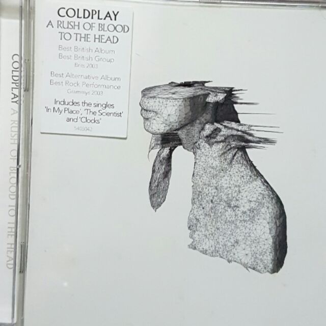 COLDPLAY酷玩樂團專輯 A RUSH OF BLOOD TO THE HEAD