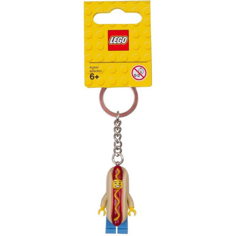 木木玩具 樂高 Lego 853571 熱狗人 鑰匙圈