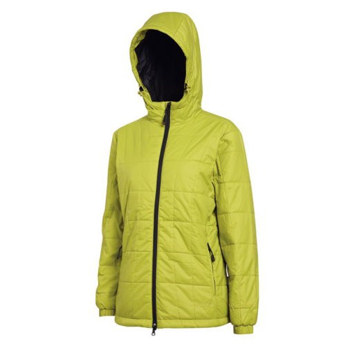 瑞多仕RAD-731女PRIMALOFT保暖外套(連帽) 芥茉黃綠色