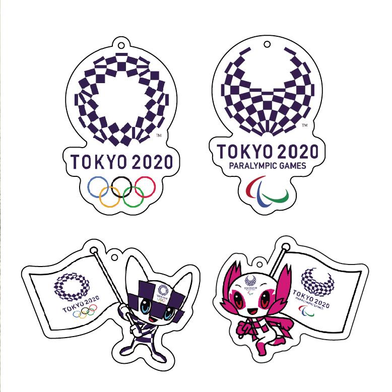 【現貨實拍】 日本東京奧運會吉祥物紀念品鑰匙扣吊飾2020年產品周邊