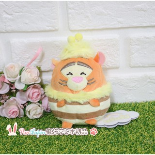 (現貨在臺)日本正品Disney 迪士尼 ufufy 蜜蜂 蜜蜂裝扮 絨毛公仔 娃娃 擺設 玩偶 小熊維尼 跳跳虎 S號