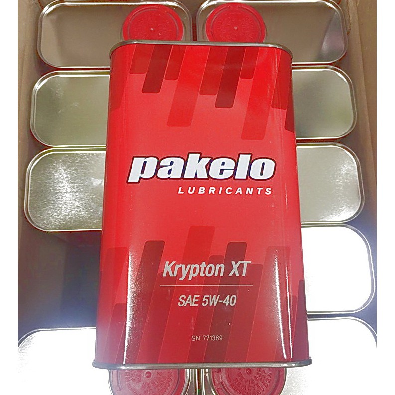 【油品味】pakelo 5W-40 LUBRICANTS KRYPTON XT 5W40 機油