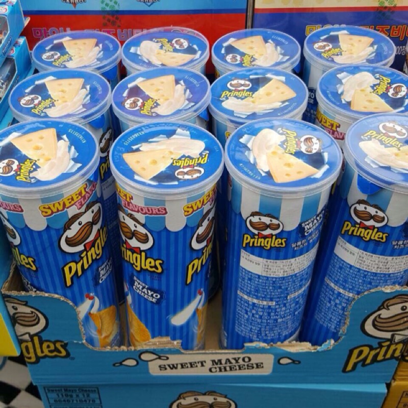 ✨廠商現貨✨韓國進口 品客起司乳酪洋芋片 Pringles限定口味 經典起司馬鈴薯片