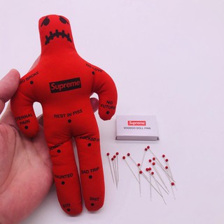 全新限量現貨免運Supreme 19FW Week1 Voodoo Doll巫術娃娃扎小人針玩偶公仔配件擺飾