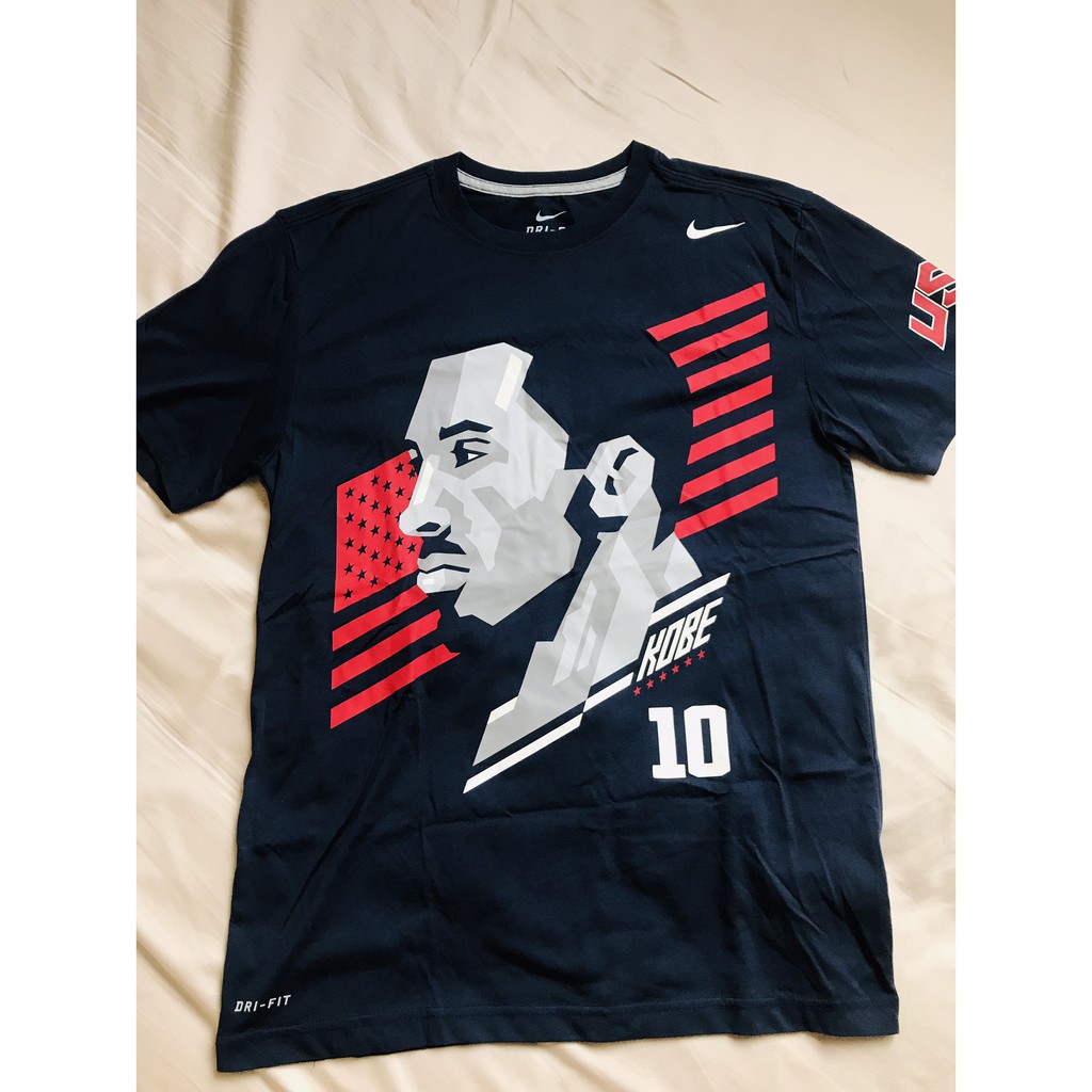 Nike 奧運 美國隊 夢幻隊 夢十隊 Kobe Bryant T-shirt L號 只有一件