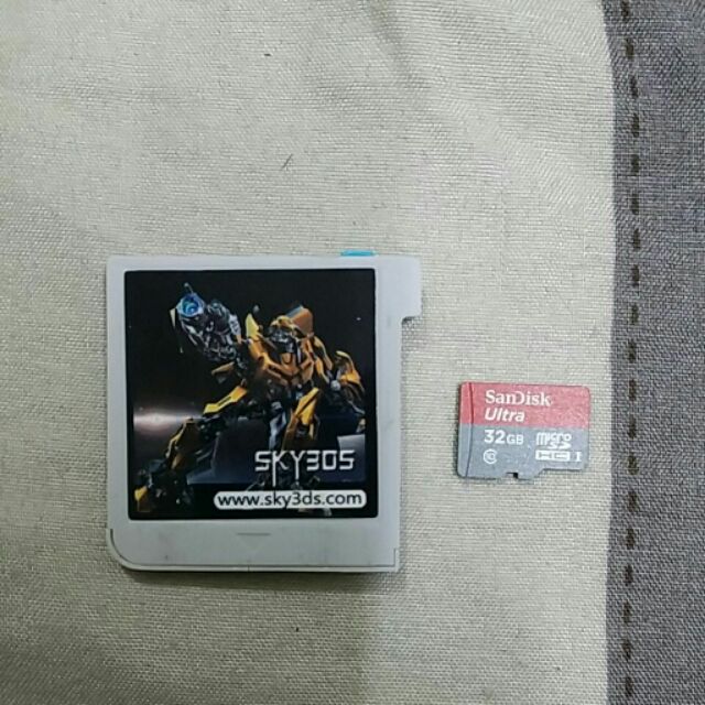 《野獸派》3ds sky卡 天空卡 +32g 記憶卡（內附2測試遊戲）
