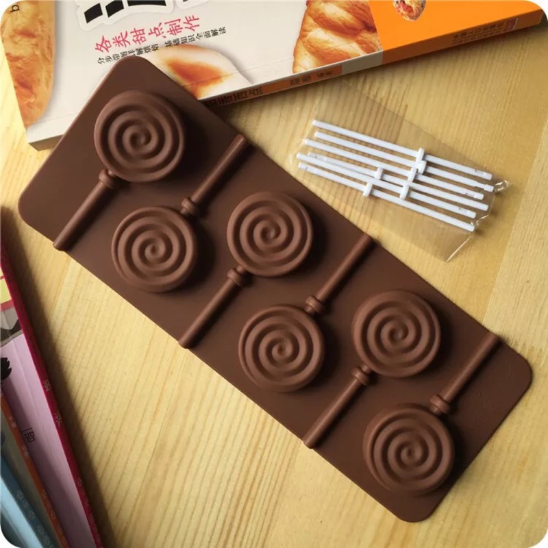 烘焙模具 圓圈棒棒糖模具 蛋糕烘焙模具 巧克力棒棒糖模具