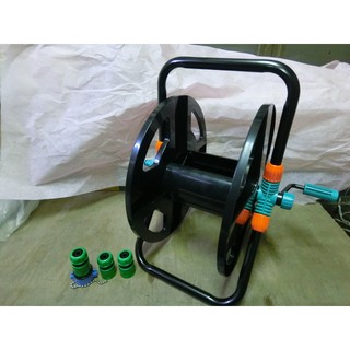 *艸衫居* 臺製 DIY 大水管車架 大水車 澆花 洗車 灑水 多功能水車組 水管收納架(可裝40米)