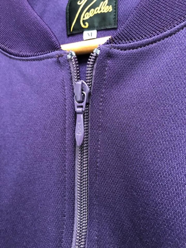 Needles 招牌Track jacket M號紫x綠| 蝦皮購物