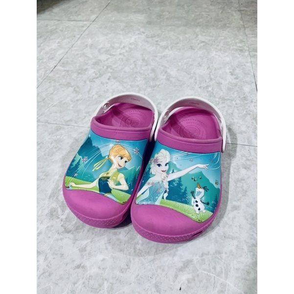 【Crocs】童鞋 冰雪奇緣系列涼鞋 J1(19.5cm)