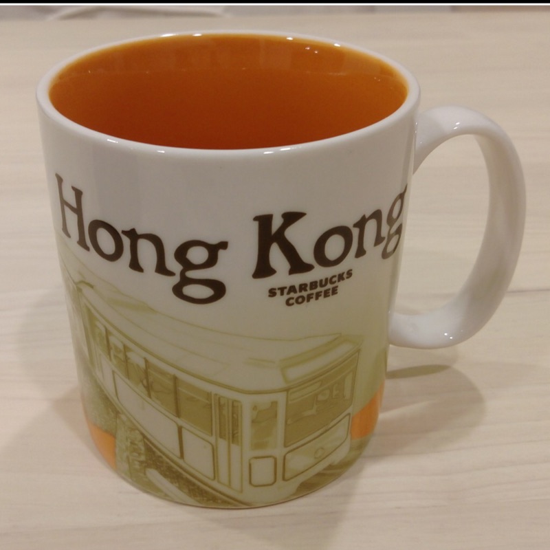 Hong Kong city 星巴克 香港 馬克杯 杯子