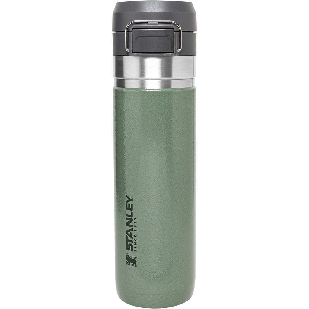 Stanley Quick Flip GO Bottle-24 oz/709ml 現貨新款旅行保溫瓶隨行暖心經典綠