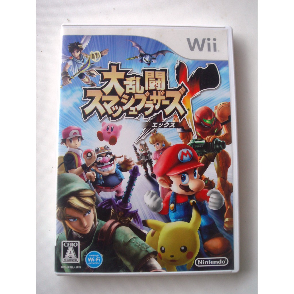 WII 明星大亂鬥X 日版