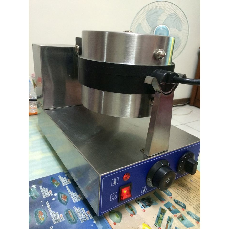 [廠商直銷] 加厚款3CM 台灣110V電壓 商用專業厚片鬆餅機 鬆餅爐 鬆餅烤爐(厚片圓款方格)