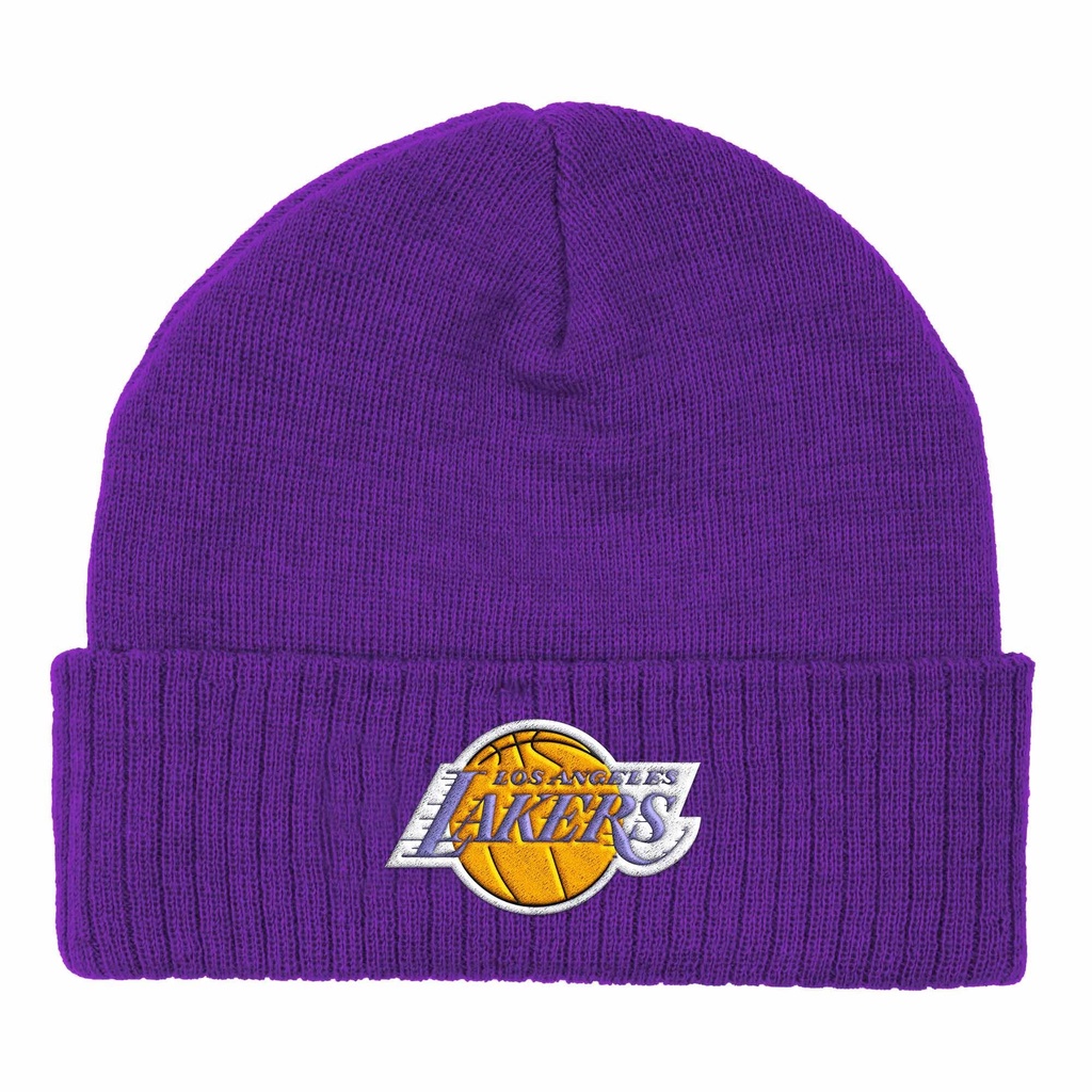 NBA Fandom Knit HWC 毛帽 湖人 紫