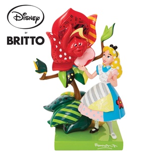 含稅 Enesco Britto 愛麗絲與玫瑰 塑像 公仔 精品雕塑 愛麗絲夢遊仙境 迪士尼 Disney 正版授權