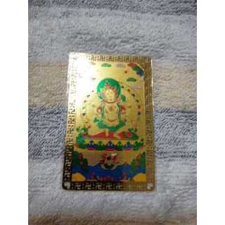 能量專賣店(專業到把能量及屬性數字化)~葉衣佛母/葉衣觀音/葉衣度母隨身小唐卡 佛像 佛卡~對治covid-19開光加持