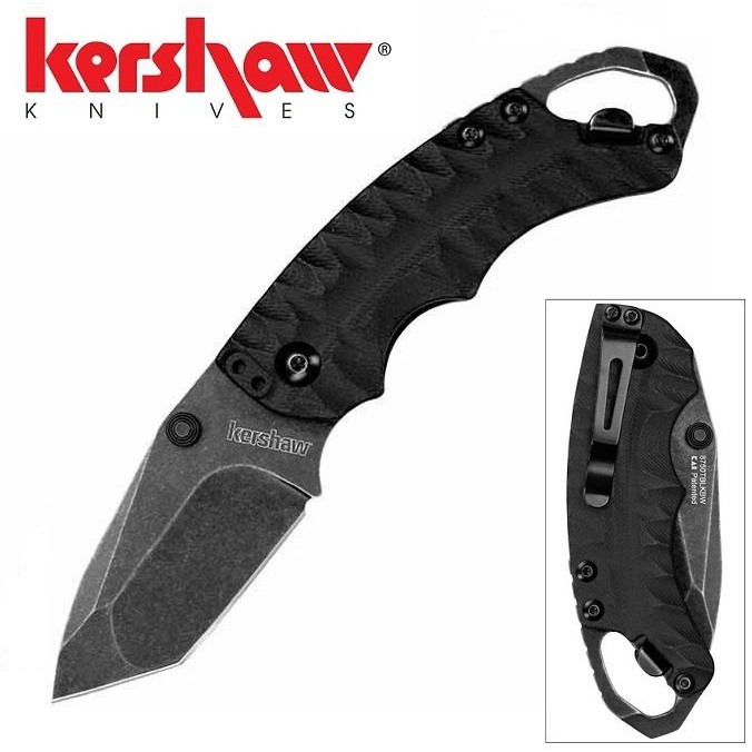 【angel 精品館 】KERSHAW Shuffle II Folding Knife黑石洗刃8750T系列_單款販售