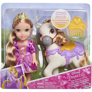 預購 ❤️正版❤️美國迪士尼 長髮公主 Rapunzel 樂佩公主 洋娃娃娃娃 娃娃 玩偶 公仔 扮家家酒玩具 小馬