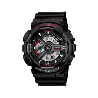 【CASIO】卡西歐G-SHOCK超人氣 防水200米 耐衝撞 GA-110-1A 宏崑時計 台灣公司貨保固一年