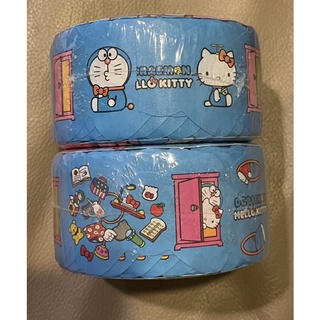 Sanrio Hello Kitty+Doraemon聯名大卷裝飾紙膠帶