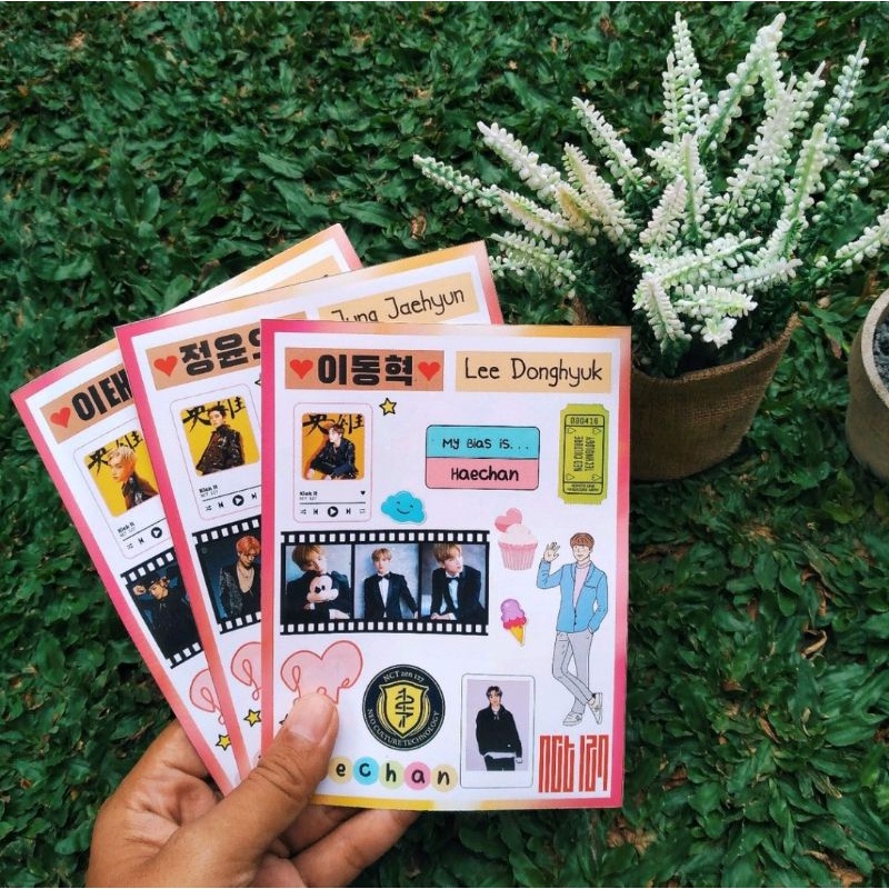 Kpop 可愛貼紙 NCT 127 NCT Dream Ready 所有成員