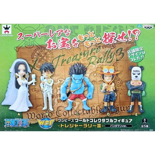 『就是愛玩玩具』海賊王 金證日版 遊藝限定 景品 WCF 黃金之心3 全套5款 魯夫 女帝 艾斯 熊貓人 惡夢魯夫