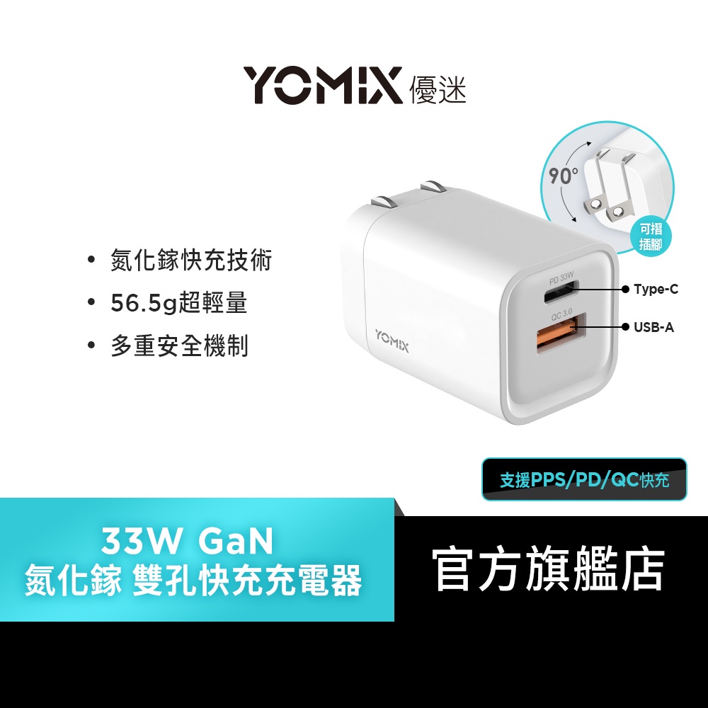 yomix-33w-gan-pps-pd-qc-gan-x6