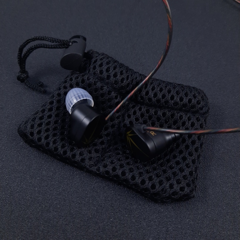 耳機腔體 耳機收納袋 收納包 保護套 耳機套 適用 金屬殼 可換線 單體 防撞 防刮傷 耳機收納 耳機包 束口袋
