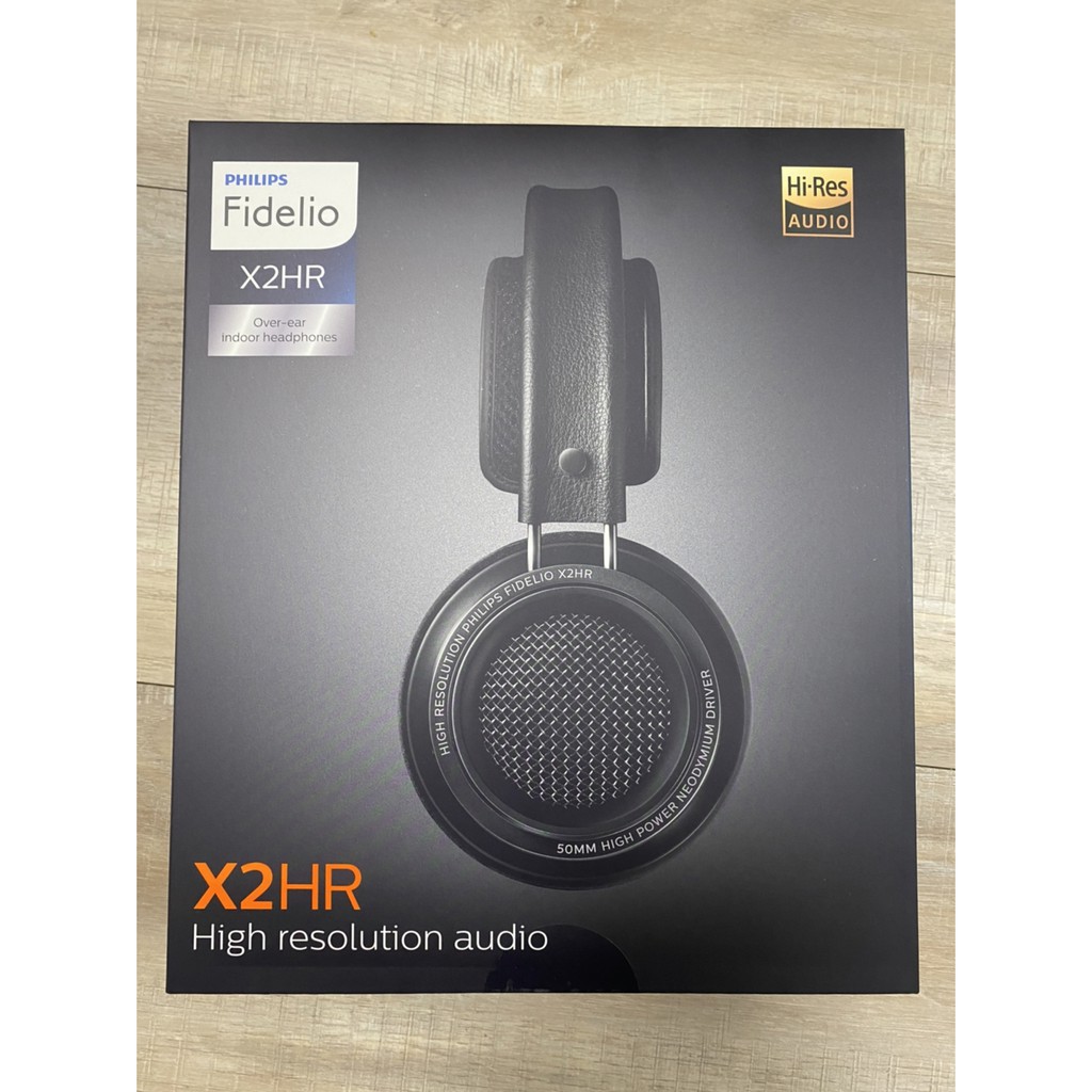 《全新未拆》PHILIPS  飛利浦 Fidelio X2HR 有線頭戴式耳機 頂級旗艦 耳罩式耳機 高傳真音效