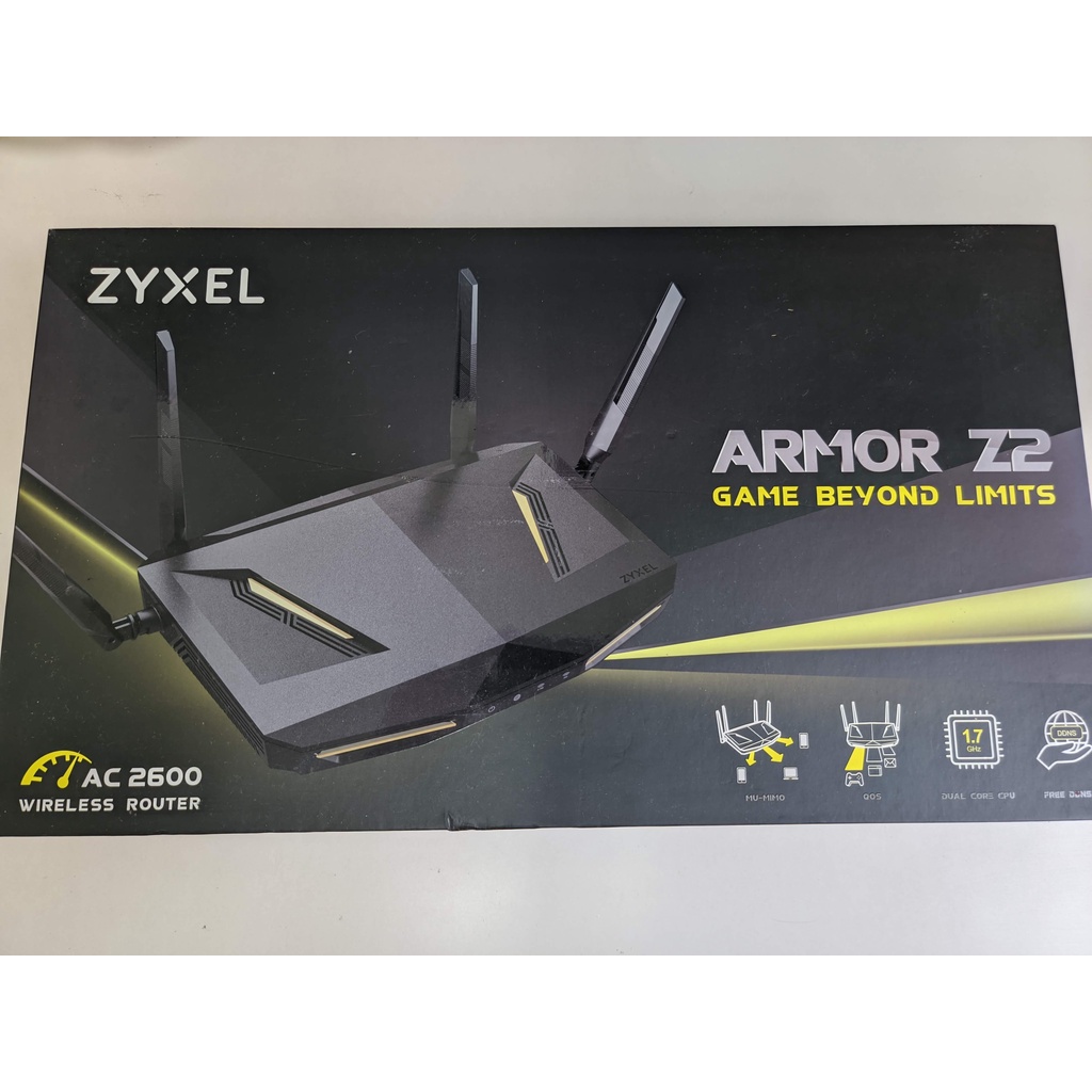 ZYXEL ARMORZ2 NBG6817 合勤 雙頻無線分享器 AC2600 GbE MU-MIMO 路由器 上網設備