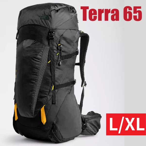 【美國 The North Face】送》減震耐磨重裝健行登山背包 65L TERRA 自助旅行背包_3GA5