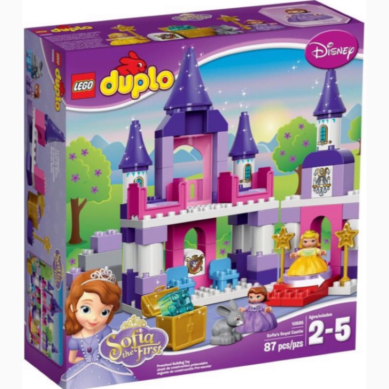 LEGO 樂高 10595 迪士尼公主 得寶(DUPLO) 系列-小公主蘇菲亞R 皇家城堡