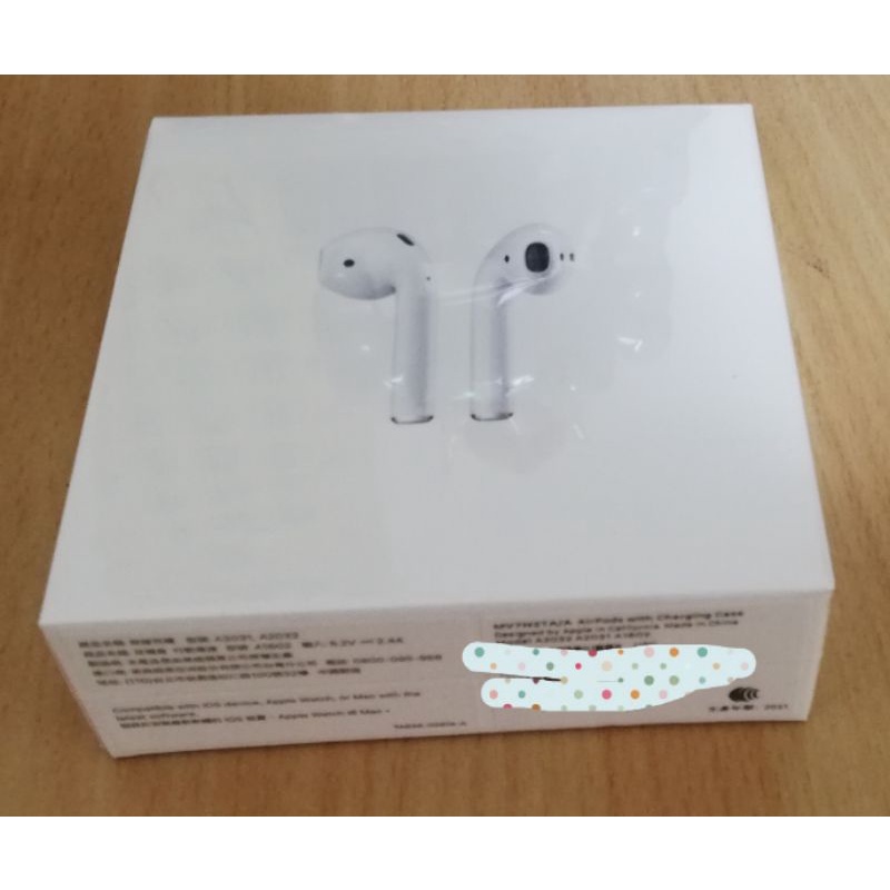 APPLE AirPods 二代 2代 2021年製 airpods 2 有線充電版