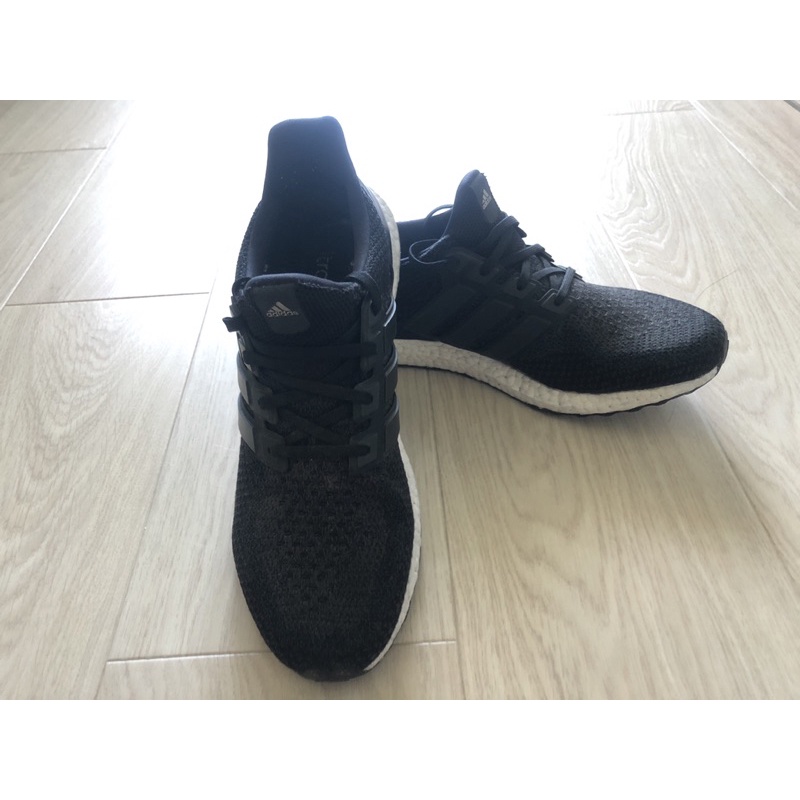 Adidas Ultra Boost 2.0 Core Black 馬牌 黑白 二手US12