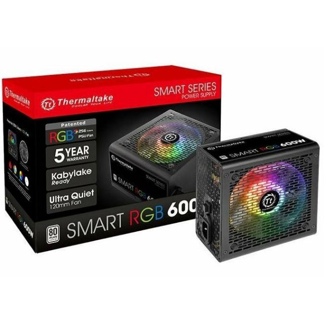 曜越Tt Smart RGB 600W 80+電源供應器（500w 550w 650w