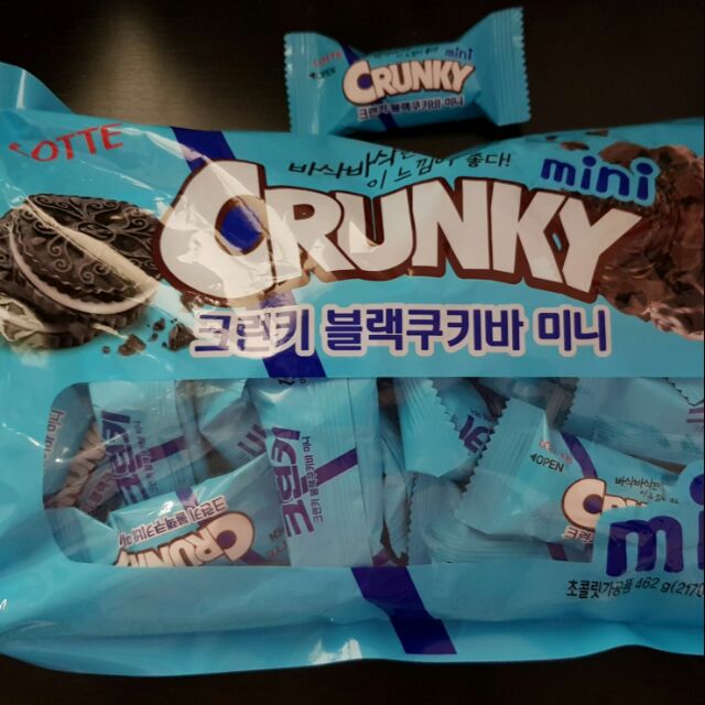 韓國 CRUNKY mini 巧克力棒