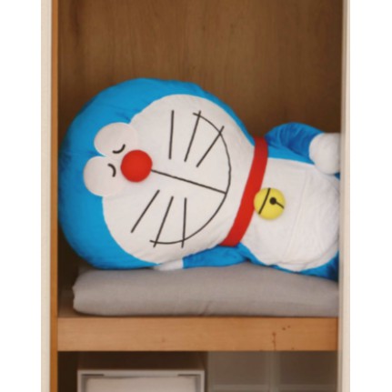 櫥櫃瞬間充滿安全感 Felissimo 哆啦a夢晚安壁櫥棉被收納袋 ドラえもん押し入れでおやすみぬいぐるみ布団収納 蝦皮購物