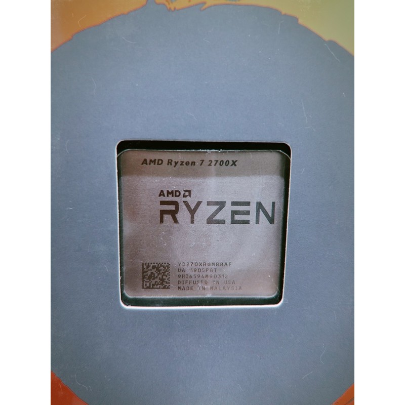 AMD RYZEN 7-2700X(八核心十六執行緒)