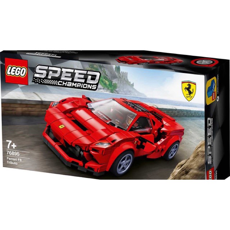 Home&amp;Brick 全新LEGO 76895 Ferrari F8 Tributo