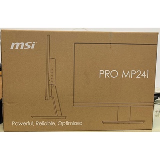 【新魅力3C】全新 MSI 微星 PRO MP242V 24型 IPS 護眼螢幕 ~內建喇叭 三年保固 75Hz