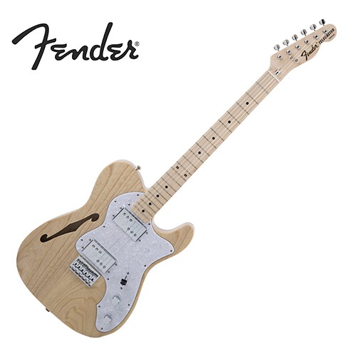 Fender MIJ Traditional 70s Tele Thinline MN 半空心電吉他 木紋款【敦煌樂器】